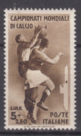 Italy Kingdom 1934 Calcio Sassone#361 Mi#483 Mint Hinged - Ongebruikt