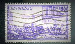REPUBBLICA 1948 RISORGIMENTO ESPRESSO 35 L.. USATO - 1946-60: Oblitérés