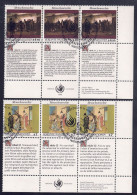 UNO Wien 1990 - Menschenrechte (II), Nr. 108 - 109 Zd., Gestempelt / Used - Oblitérés