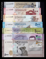 Siria Syria Full Set 50 100 200 500 1000 2000 5000 Pounds 2009-2021 Pick 112-118 Sc Unc - Siria