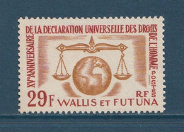 Wallis Et Futuna - YT N° 169 ** - Neuf Sans Charnière - 1963 - Ungebraucht