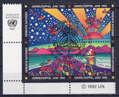 UNO Wien 1992 - UNCED, Nr. 129 - 132 Zd.,  Gestempelt / Used - Oblitérés