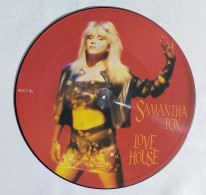 I114381 LP 33 Giri Picture Disc - Samantha Fox - Love House - Zomba 1988 - Edizioni Limitate