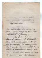 VP22.016 - Noblesse - LAS - Autographe De Mr Charles De COULON ? - Other & Unclassified