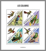 GUINEA REP. 2022 MNH Hummingbirds Kolibris Colibris M/S - OFFICIAL ISSUE - DHQ2319 - Kolibries