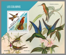 GUINEA REP. 2022 MNH Hummingbirds Kolibris Colibris S/S - OFFICIAL ISSUE - DHQ2319 - Colibris