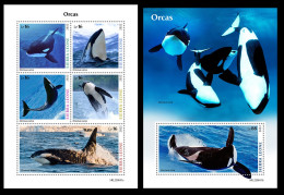 Sierra Leone  2022 Orcas. (651) OFFICIAL ISSUE - Dauphins