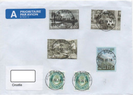 Norway, Michel 1308, 1321, 1322, 1328, Air Mail - Covers & Documents