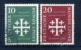 1956 Germania Repubblica Federale Tedesca RFT SET USATO - Oblitérés
