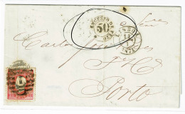 Portugal, 1871, # 36 Para O Porto - Covers & Documents