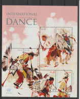 Nations Unies New York 2017 Danse Indienne BF 41 ** MNH - Blocchi & Foglietti