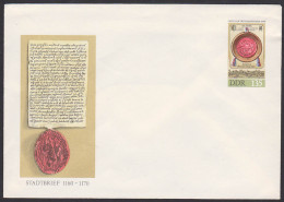 Leipziger Frühjahrsmesse 1990 SSt. Berlin Abb. Stadtbrief Leipzig Grimmaisches Tor 1810 SSt., DDR U11 - Enveloppes - Neuves