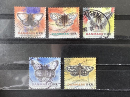 Denemarken / Denmark - Complete Set Butterflies 2021 - Used Stamps