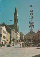 D-94065 Waldkirchen Im Bayerischen Wald - Marktplatz - Maibaum - Cars - Audi - Opel Kadett - Ford - Nice Stamp - Freyung