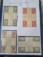 CUBA NEUF 1951- CENTRO DE HOJAS- CENTENARIO BANDERA CUBANA // PARFAIT ETAT // - Nuevos