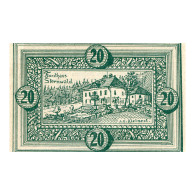 Billet, Autriche, Oberweissenbach, 20 Heller, Maison, 1920, SPL, Mehl:FS 697 - Autriche