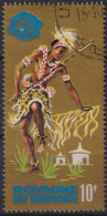 1964 Burundi Mi:BI 113A, Sn:BI 92, Yt:BI 99, Burundi Tänzer, Weltausstellung, New York - Oblitérés