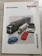 Magazine HERPA 1999 Modélisme Maquettisme Train Modèle Miniature - Cataloghi