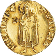 Monnaie, France, Jean II, Florin D'or, Montpellier, TB+, Or, Duplessy:346 - 1350-1364 Jan II Van Frankrijk (De Goede)