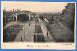 18 - Cher - Vierzon - La Gare Prise Du Pont (N12844) - Vierzon