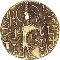 Monnaie, Kushan Empire, Vasu Deva II, Dinar, 290-310, TTB, Or - Indiennes