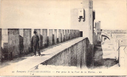 FRANCE - 30 - AIGUES MORTES - Vue Prise De La Tour De La Marine -  Carte Postale Ancienne - Aigues-Mortes
