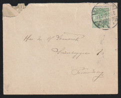 Danemark Denmark 1884 Enveloppe Avec Obliteration - Briefe U. Dokumente