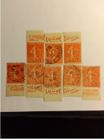 YT 199 Neufs Et Oblitérés Issus Du Carnet C40 Quinzaine Philatélique - Used Stamps