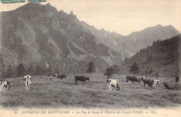 FRANCE - 45 - MONT DORE - Le Puy De Sancy Et L'Entrée Des Gorges D'Enfer - LL -  Carte Postale Ancienne - Other & Unclassified