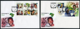 Guinea Bissau 2023, Sport, Pele', 5val In BF+BF In 2FDC - Oblitérés