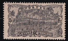 Guyane N°65 - Neuf * Avec Charnière - TB - Unused Stamps