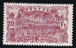 Guyane N°90 - Neuf * Avec Charnière - TB - Unused Stamps
