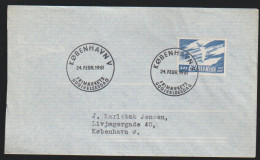 Danemark Denmark 1961 Enveloppe Kobenhavn Premier Jour - Brieven En Documenten