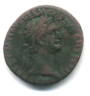 DOMIZIANO IMPERO ROMANO ASSE VIRTÚ AUGUSTA 86 DOPO CRISTO - The Flavians (69 AD To 96 AD)