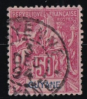 Guyane N°40 - Oblitéré - TB - Usati