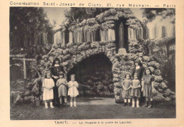 FRANCE - Polynésie Française - Tahiti - Le Chapelet à La Grotte De Lourdes - Carte Postale Ancienne - Polynésie Française