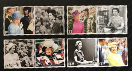 Lot De 8 Timbres Neufs** Grande Bretagne 1992 - Queen Elizabeth Ii - Unused Stamps