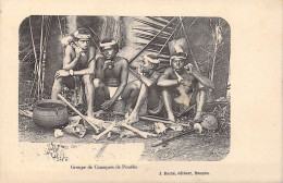 FRANCE - Nouvelle Calédonie - Groupe De Canaques De Pouébo - Carte Postale Ancienne - Nouvelle Calédonie