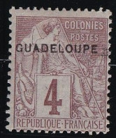 Guadeloupe N°16 - Neuf * Avec Charnière - TB - Gebruikt