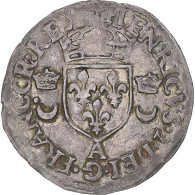 Monnaie, France, Henri II, Douzain Aux Croissants, 1552, Paris, TTB, Billon - 1547-1559 Hendrik II