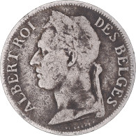 Monnaie, Congo Belge, Albert I, Franc, 1924, TB+, Cupro-nickel, KM:20 - 1910-1934: Alberto I