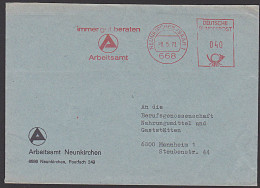 AFS BRD Neunkirchen (Saar) "Arbeitsamt Immer Gut Beraten" 1973 - Brieven En Documenten