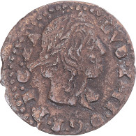 Monnaie, Espagne, CATALONIA, Louis XIII, Seiseno, 1642, Girona, TTB, Cuivre - Provinciale Munten