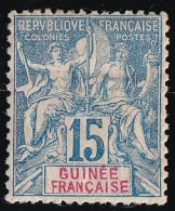 Guinée N°6 - Neuf * Avec Charnière - TB - Neufs