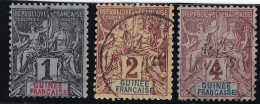 Guinée N°1/3 - Oblitéré - TB - Used Stamps