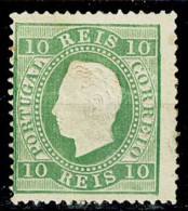Portugal, 1879/80, # 49l Dent. 13 1/2, Tipo I, P. Liso, MH - Nuovi
