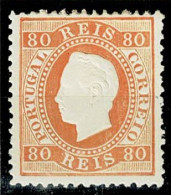 Portugal, 1870/6, # 42i Dent. 12 1/2, MH - Nuevos