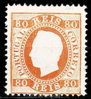 Portugal, 1870/6, # 42i Dent. 12 1/2, MH - Nuovi