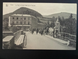 COO «  LE PONT ET GRAND HÔTEL DE LA CASCADE « PANORAMA,ANIMÉE .NELS. - Trois-Ponts