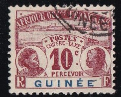 Guinée Taxe N°9 - Oblitéré - TB - Gebraucht